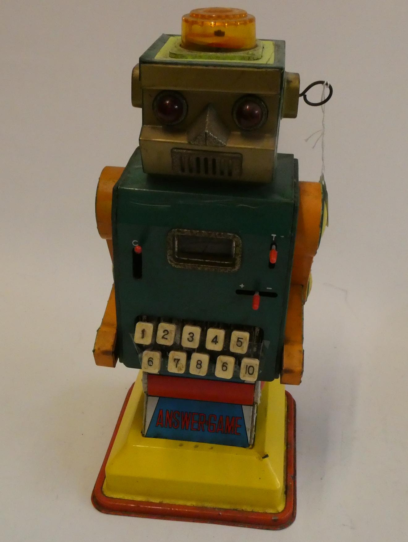 Ichida Answer Game Calculating Robot Image