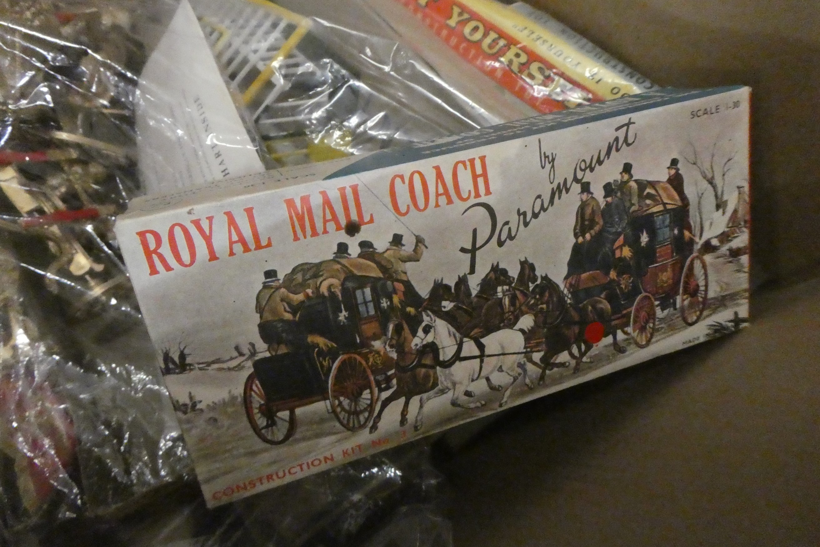 A collection of dolls house items including boxed examples, comprising of "DO IT YOURSELF" sets, and Image