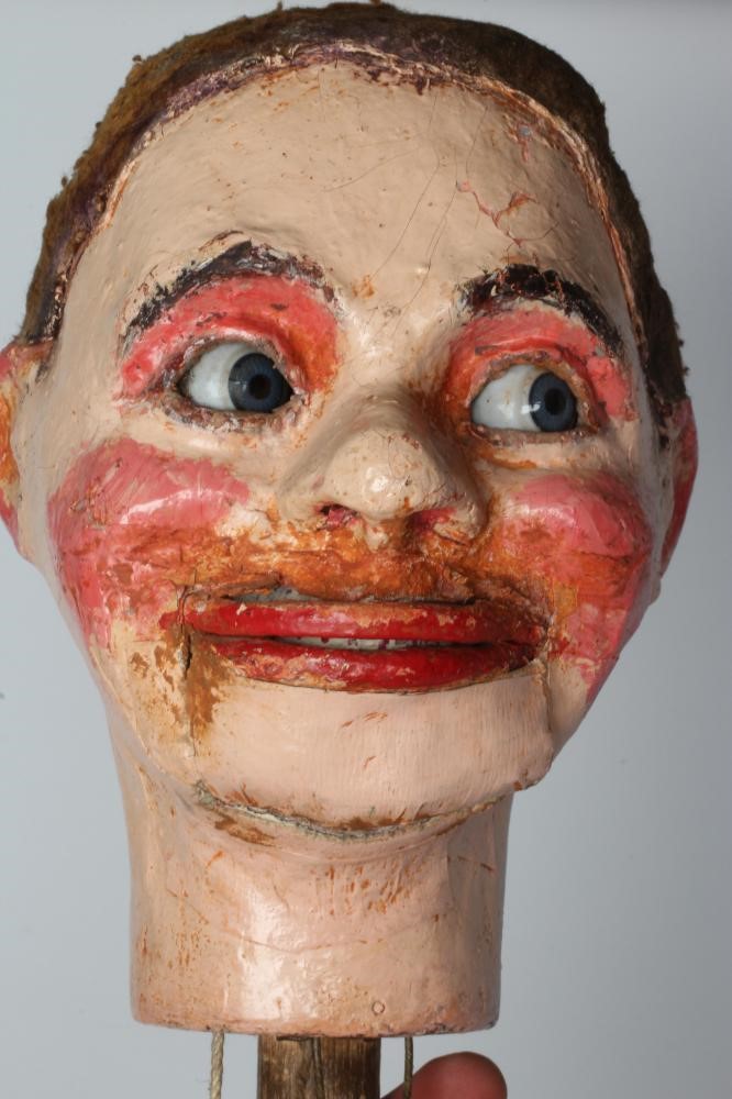 A ventriloquist dummy Image