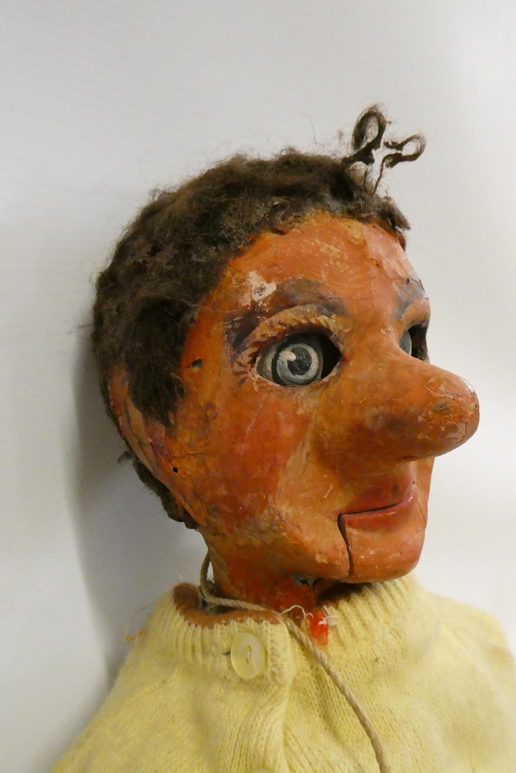 A vintage ventriloquist dummy Image