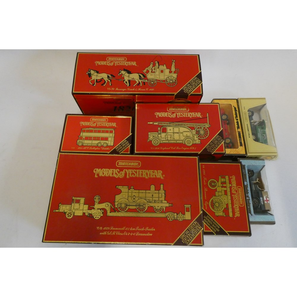 Matchbox models of Yesteryear Late issue comprising Showman's engine Image