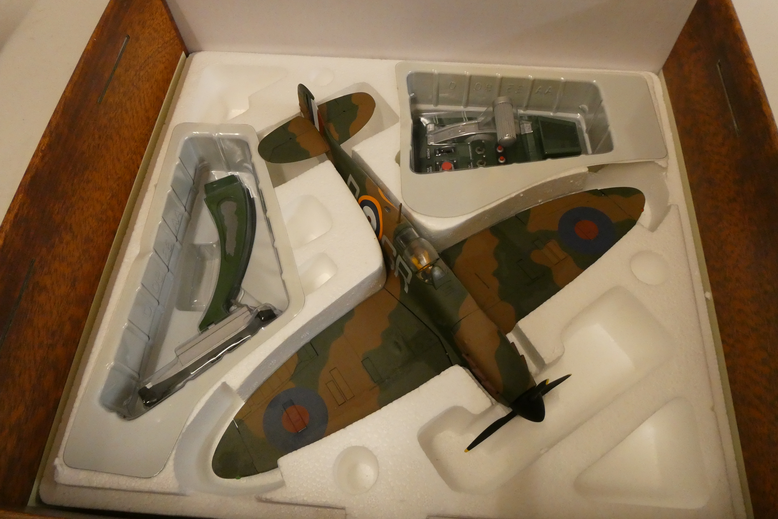 Corgi Super Marine Spitfire, 1a with engine sound effects, boxed, good to excellent Image