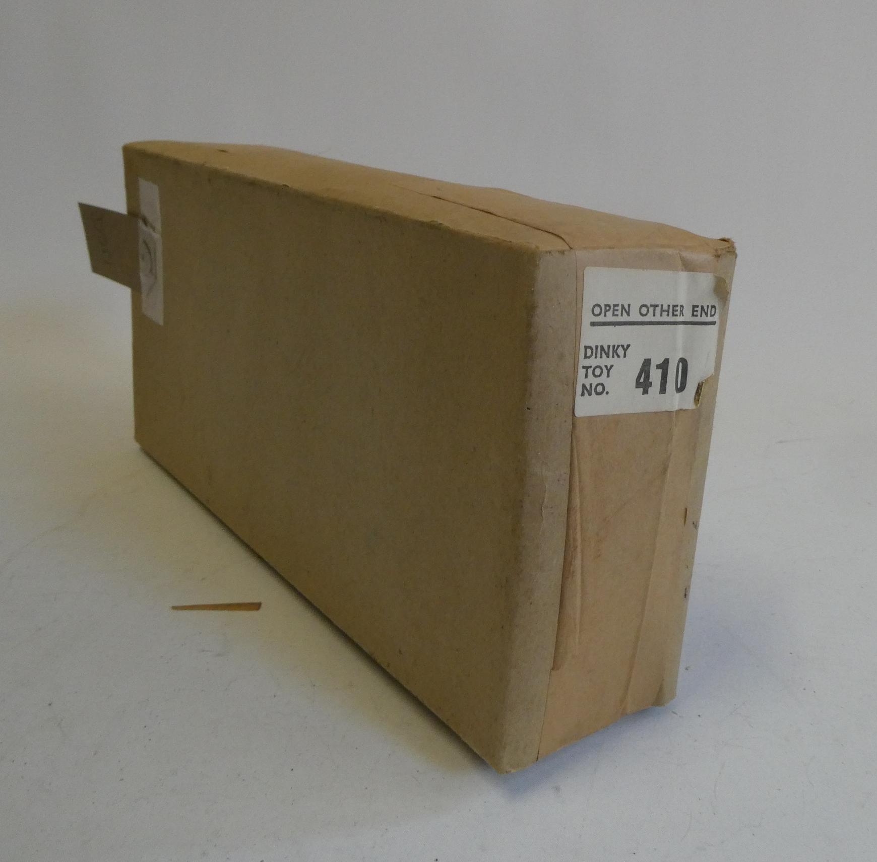 Unopened trade box of six No 410 Speedwheels Dinky Bedford vans Image