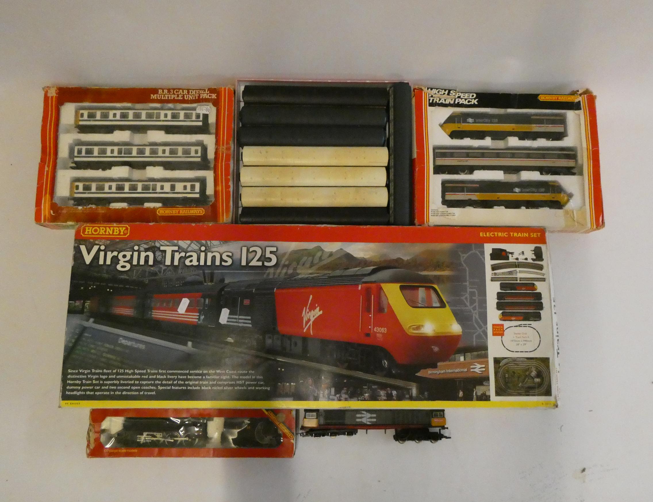 Hornby Margate rolling stock including Intercity 125 LM, MS, Black 5, three car diesel unit and Image