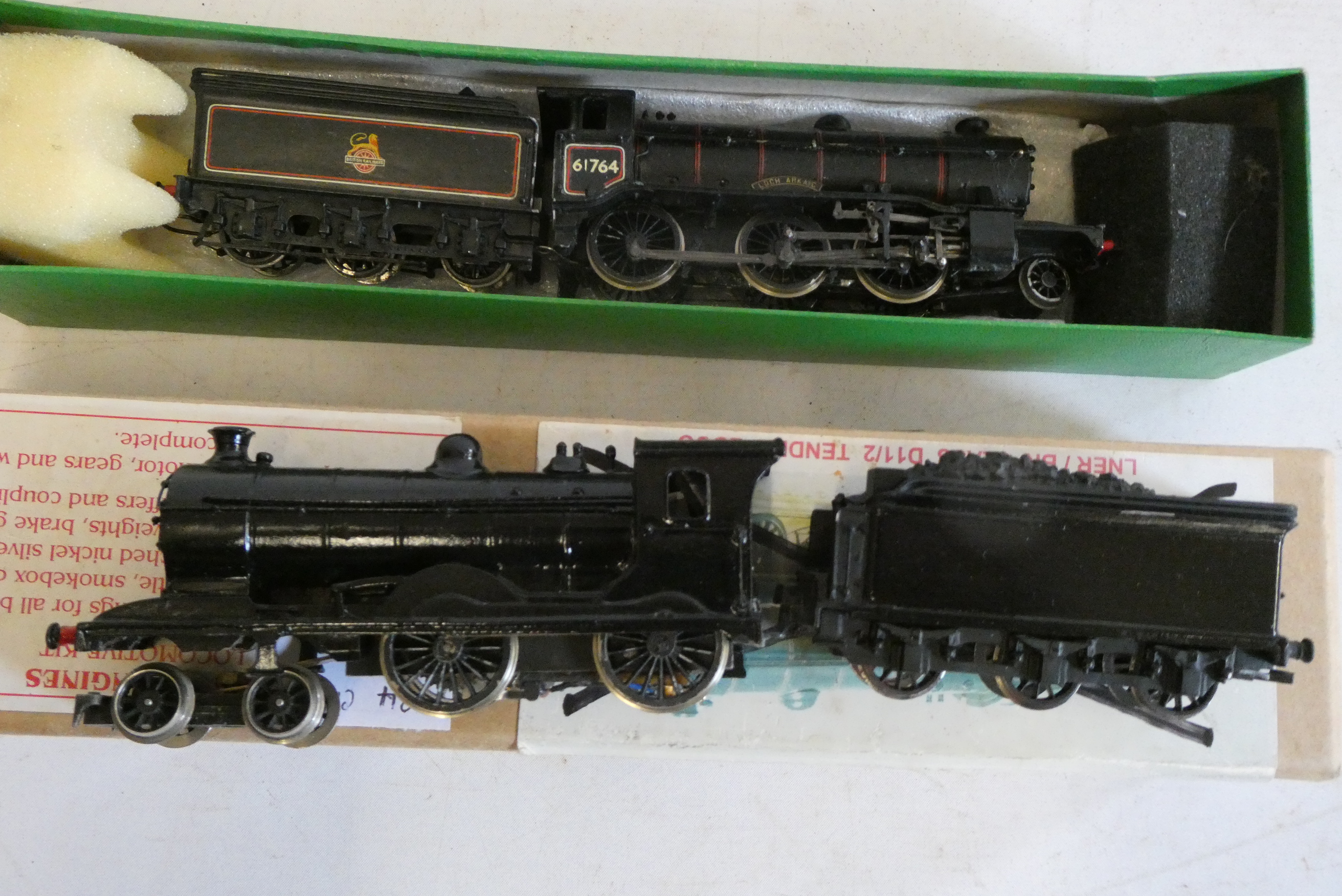 Kit-built B.R Glen 4-4-0 locomotive and kit-built B.R 2-6-0 2, fair Image