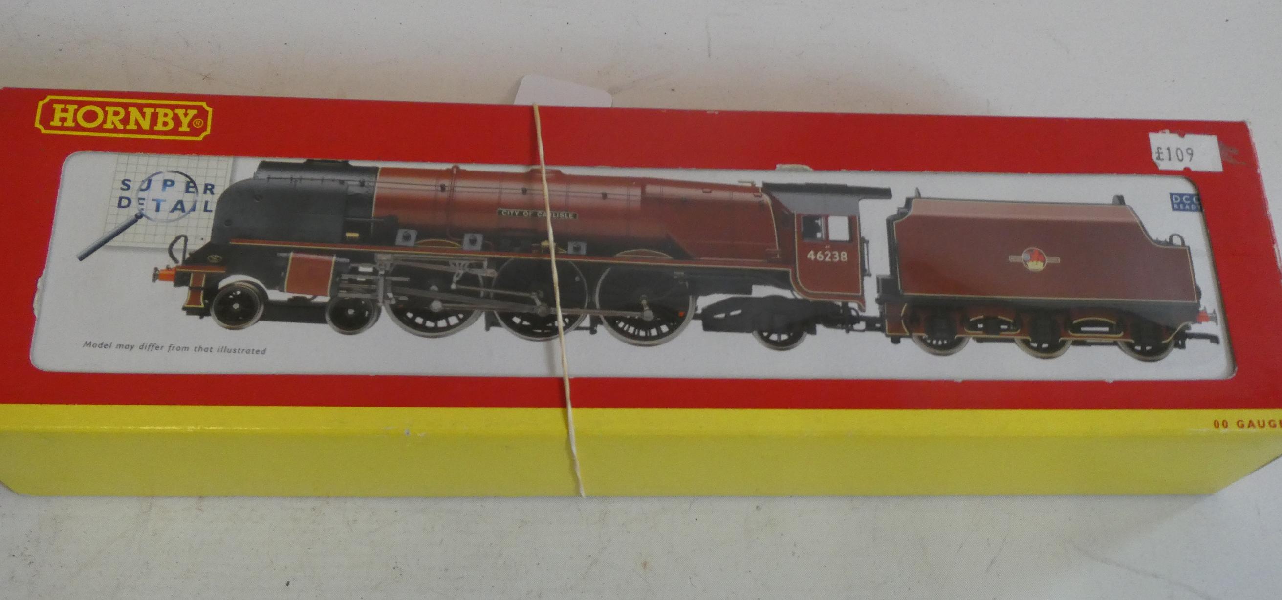 Hornby B.R City of Carlisle, weathered finish to paintwork, boxed, good Image
