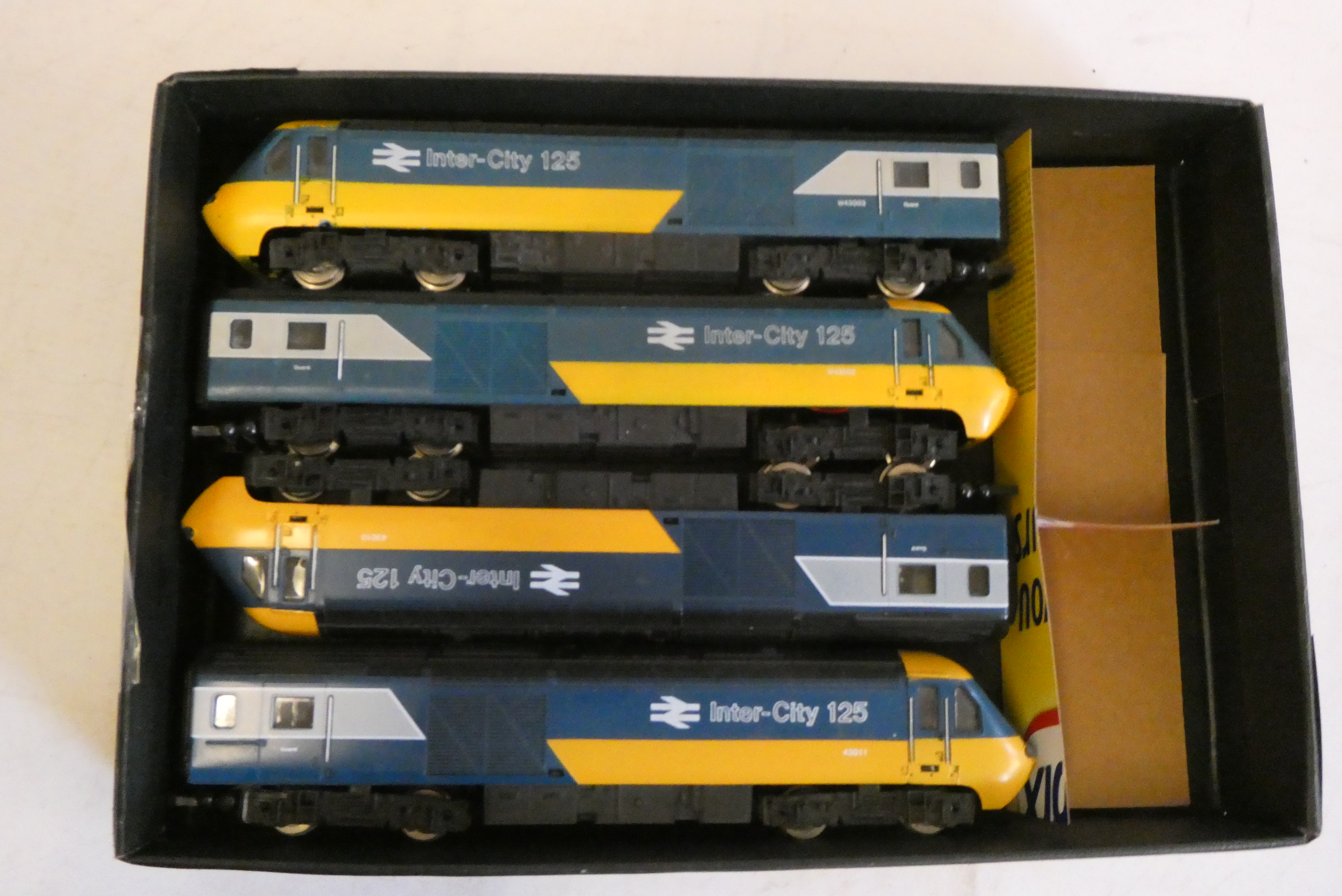 Two sets of Hornby InterCity motorised power car and driving car, fair Image
