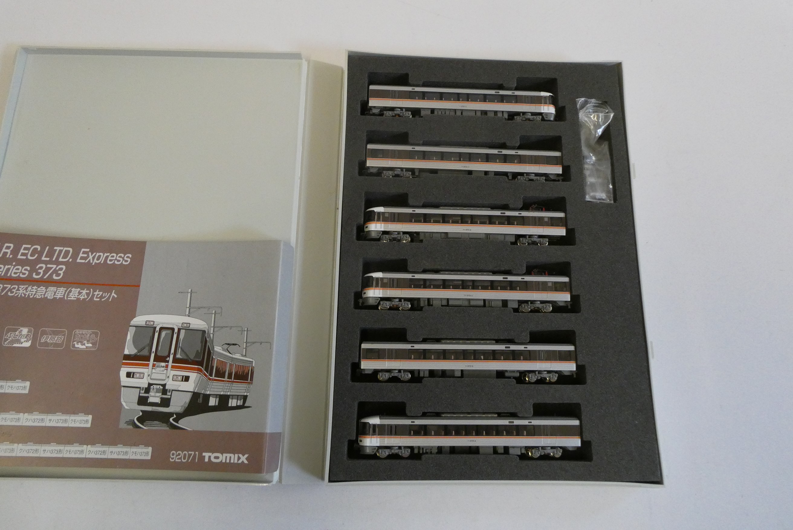 TOMIX N gauge JNR EC Ltd. Express Series 373, boxed, excellent to mint Image