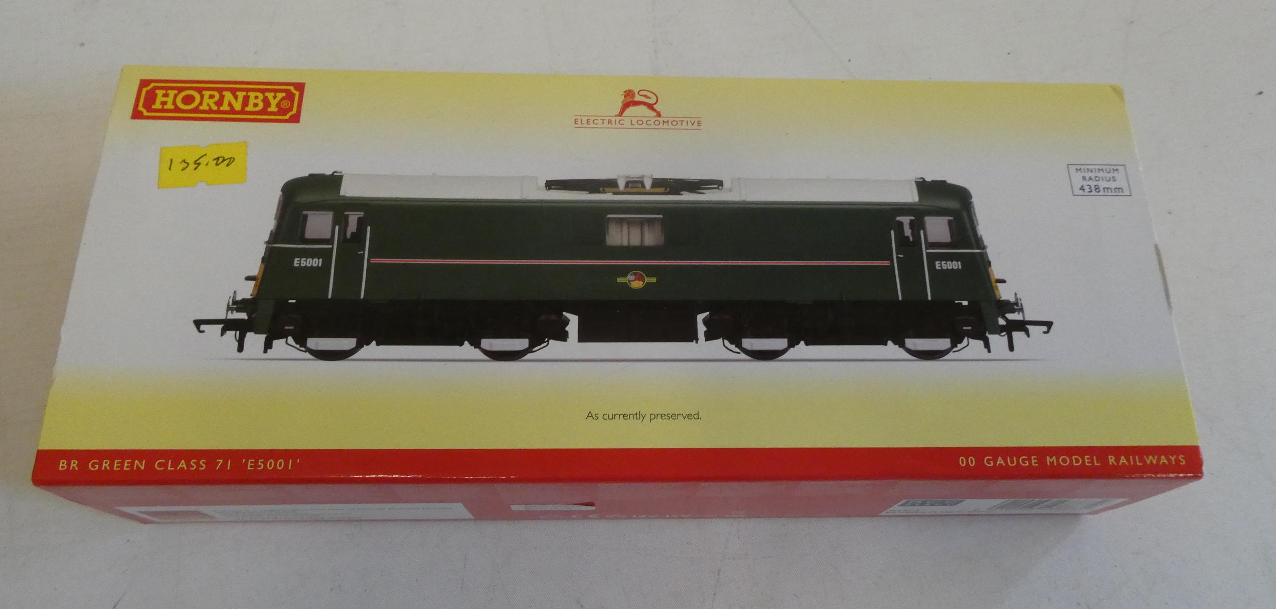 Hornby BR green Class 71 diesel locomotive, boxed, excellent to mint Image