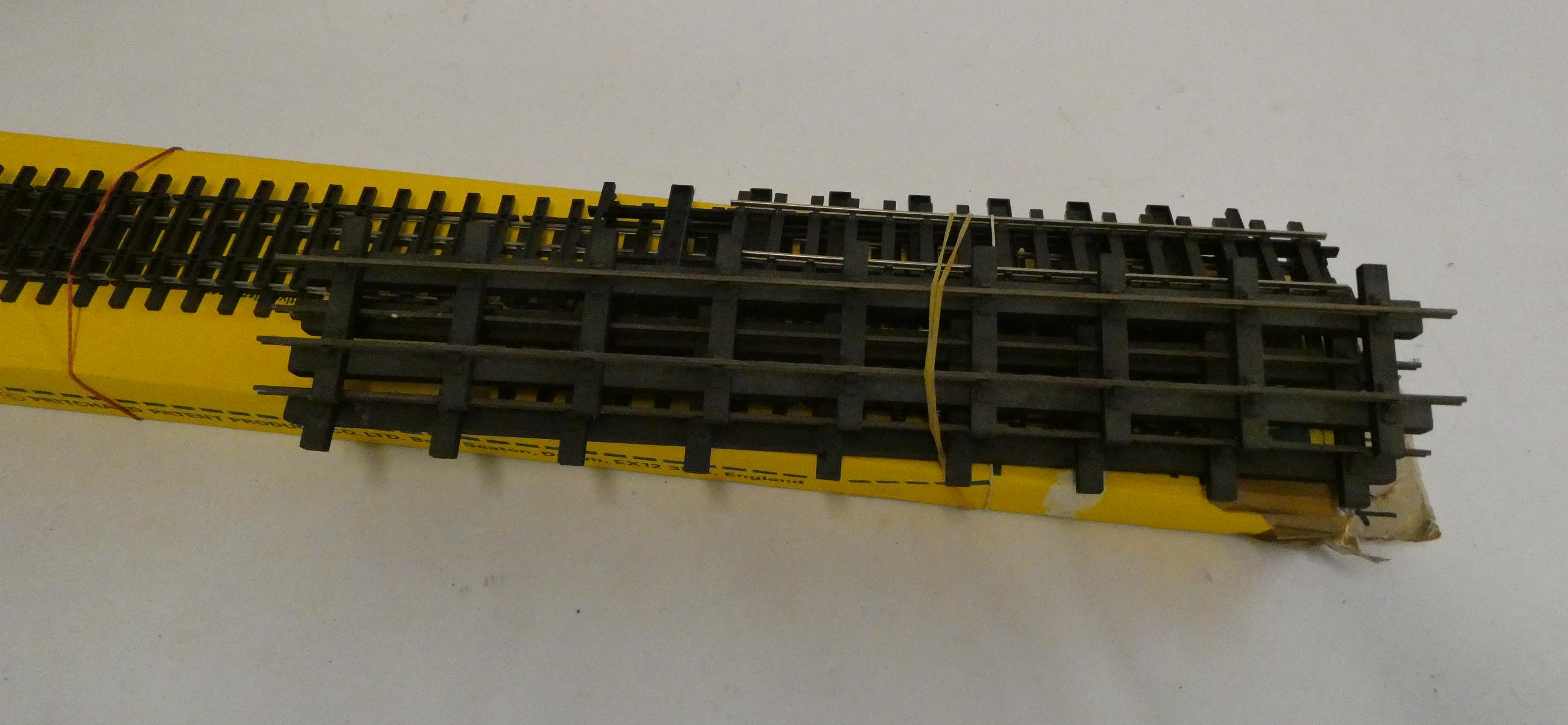 Small quantity of Gauge 0 track by Peco, approximately 10 metres Image