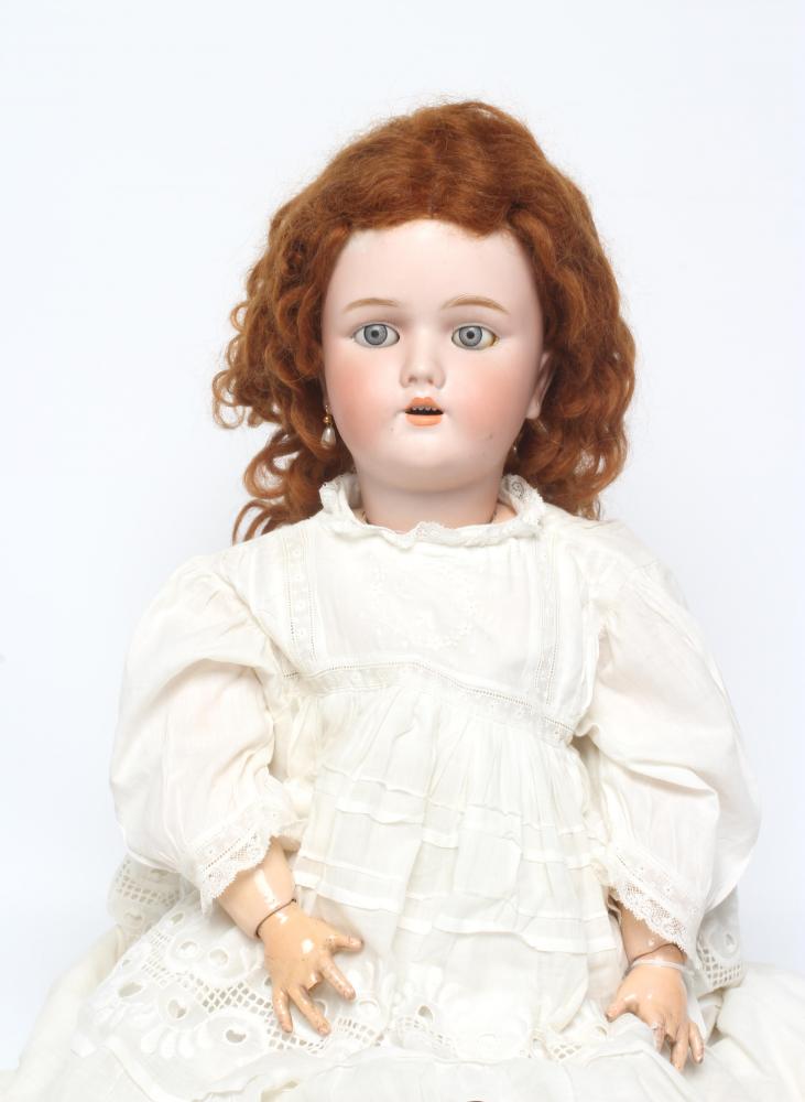 A Handwerck Halbig bisque socket head doll Image