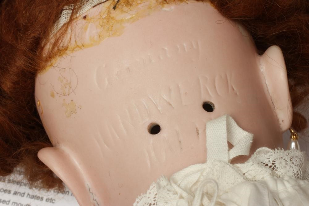 A Handwerck Halbig bisque socket head doll Image