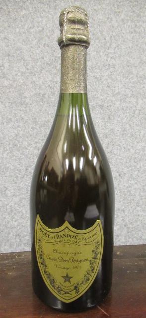 One bottle 1971 Moet et Chandon Image