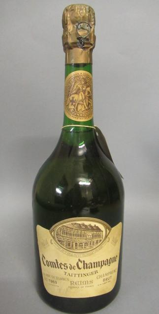 One bottle 1969 Tattinger Image