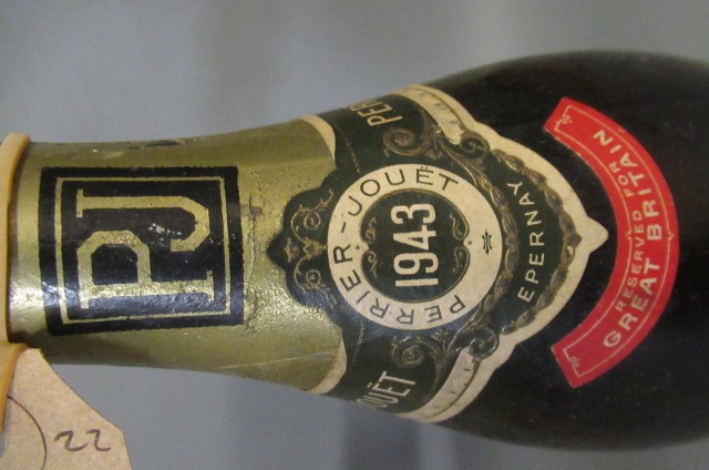 One bottle 1943 Jouet Perrier & Co. Champagne (Est. plus 21% premium inc. VAT) Image