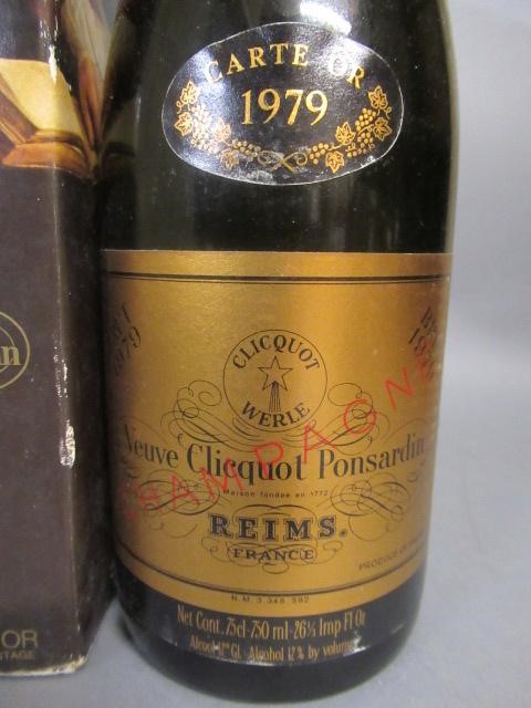 One bottle 1979 Veuve Clicquot Ponsardin Image
