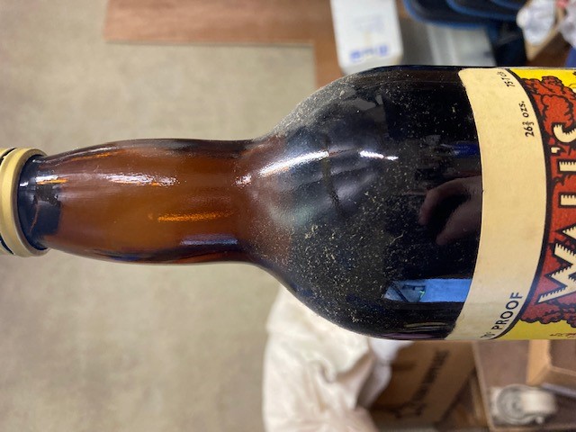 A quanitity of liqueur and wine Image