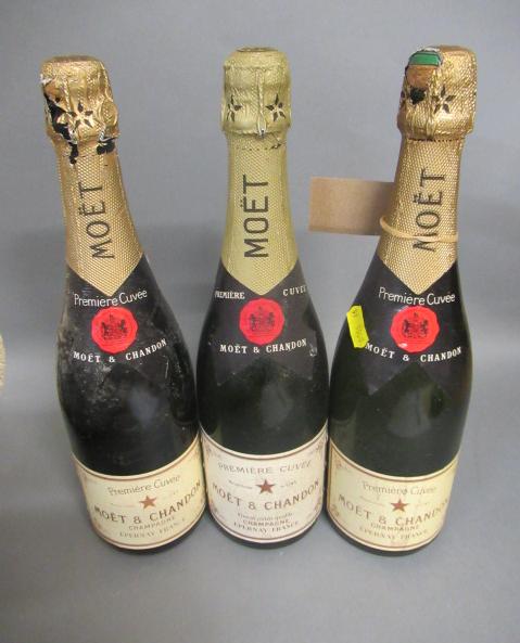 Three bottles Moet & Chandon Image