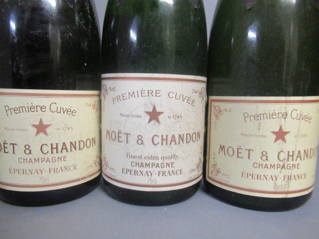 Three bottles Moet & Chandon Image