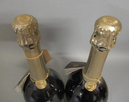 Two bottles 1990 Grand Siecle champagne Image