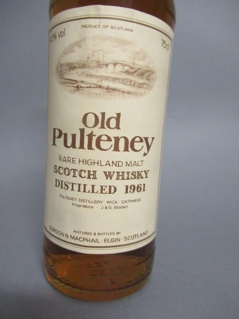 One bottle Old Pulteney rare highland malt whisky Image