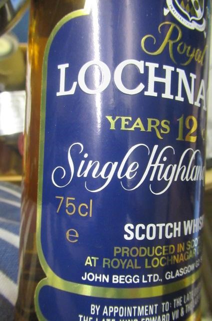 One bottle Royal Lochnagar 12 year old single highland malt whisky Image