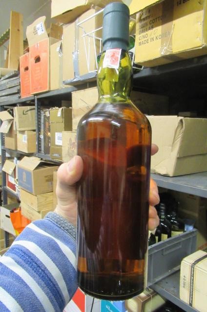 One bottle Lagavulin 16 year old single Islay malt whisky Image