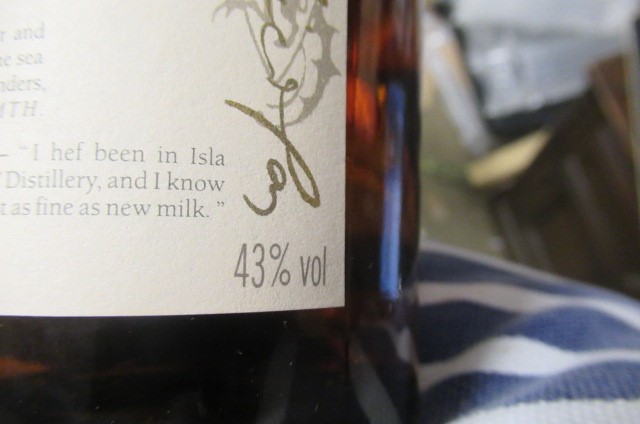 One bottle Lagavulin 16 year old single Islay malt whisky Image