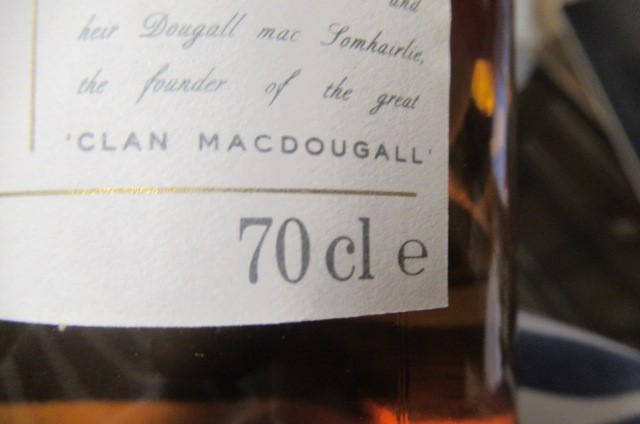 One bottle Oban 14 year old single malt whisky Image