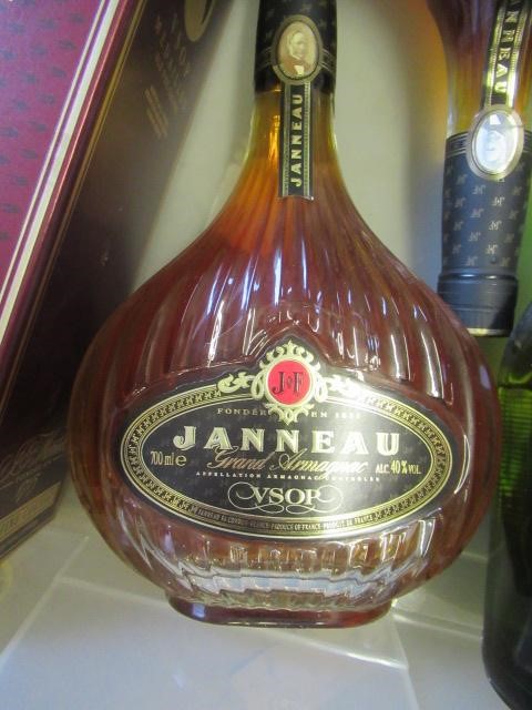 Ten bottles of mixed alcohol Image