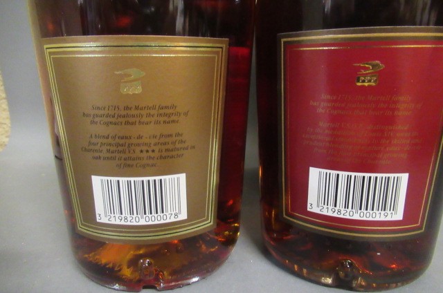 Ten bottles of mixed alcohol Image