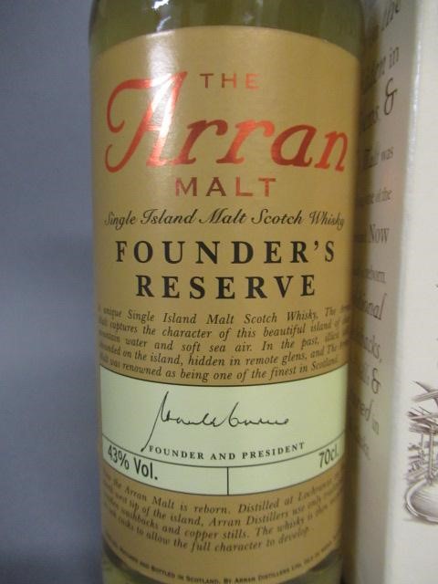 One bottle Arran Founder's Reserve single Island malt Image