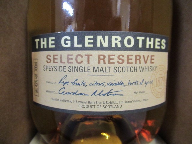 One bottle The Glenrothes select reserve single malt whisky Image