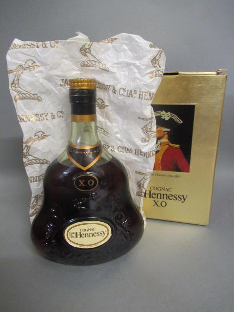 One bottle Hennessy XO cognac Image