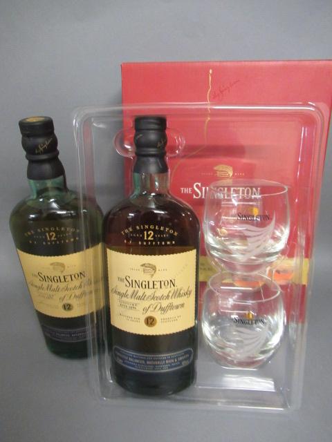 One bottle Singletons 12 year old single malt whisky Image