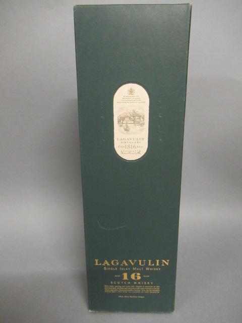 One litre Lagavulin 16 year old single malt whisky Image