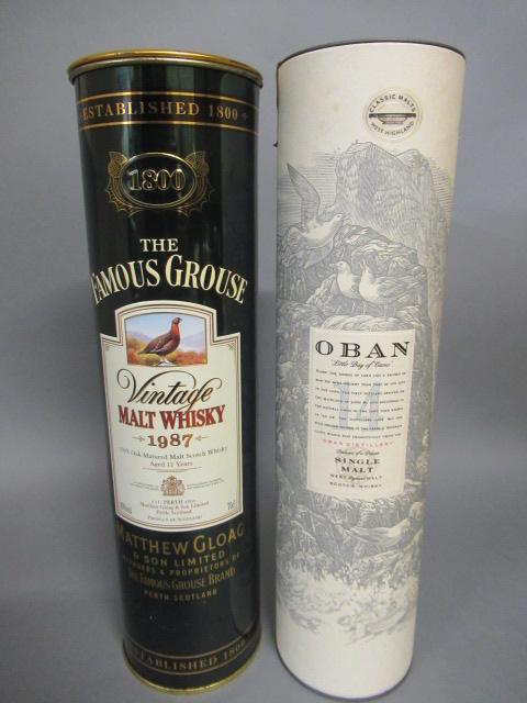 One bottle famous grouse vintage malt whisky 1987 | Hartleys