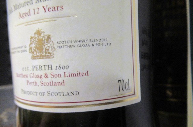 One bottle Famous Grouse vintage malt whisky 1987 Image