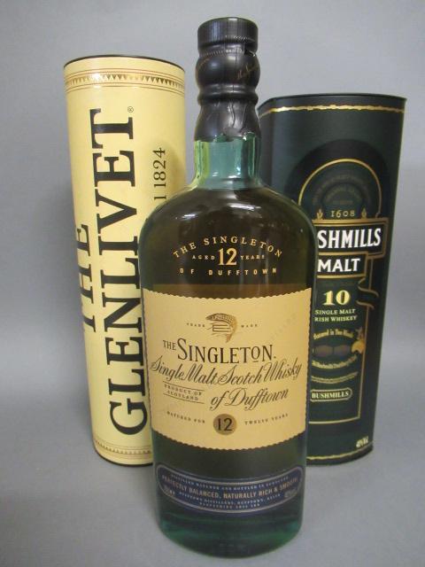 One bottle Bushmills 10 year old single malt whisky Image