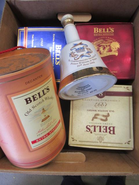 Four Bells Whisky decanters Image