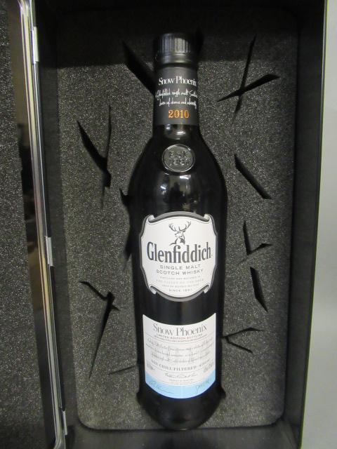 One bottle Glenfiddich Snow Phoenix single malt whisky Image