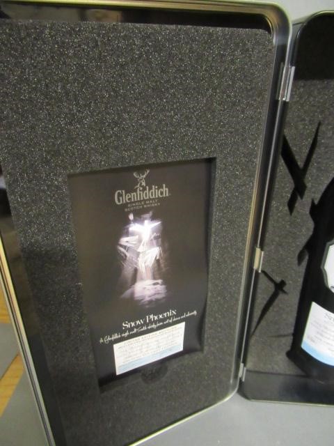 One bottle Glenfiddich Snow Phoenix single malt whisky Image
