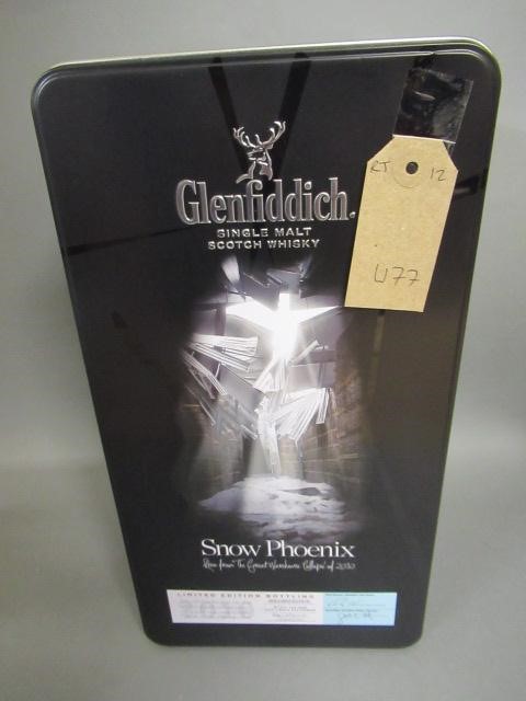 One bottle Glenfiddich Snow Phoenix single malt whisky Image