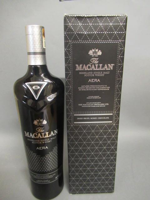 One bottle Macallan Aera single malt whisky Image