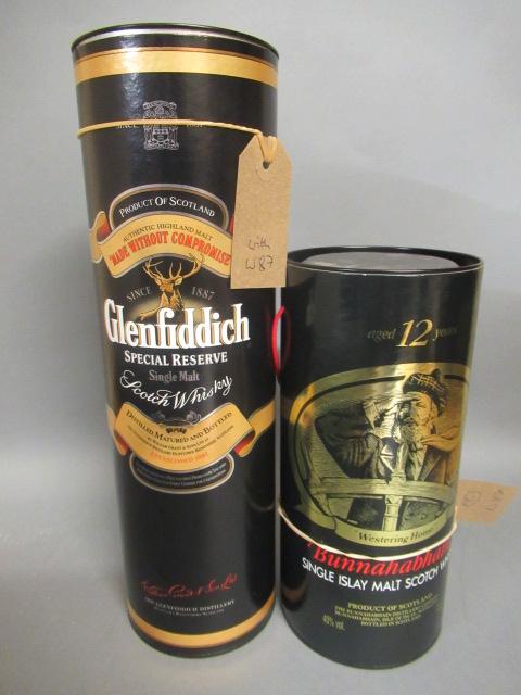 One bottle Bunnahabhain 12 year old single malt whisky Image