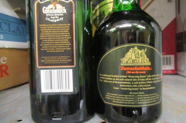 One bottle Bunnahabhain 12 year old single malt whisky Image