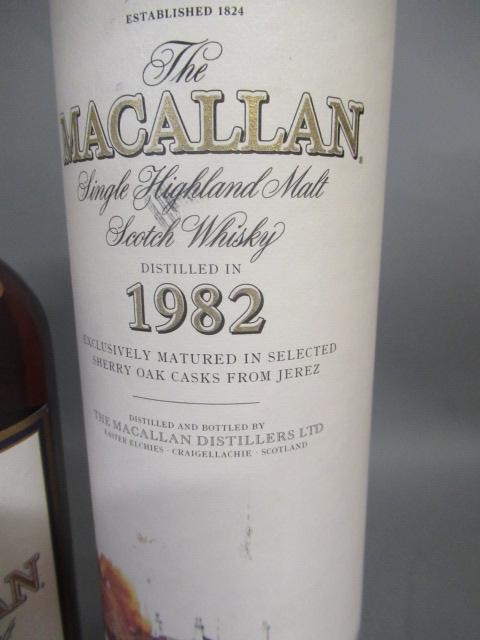 One bottle Macallan 18 year old single highland malt whisky Image