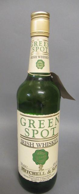 One bottle Green Spot Irish whiskey Image