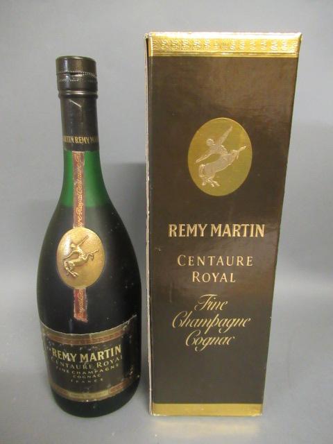 One bottle Remy Martin Centaure Royal fine champagne cognac Image