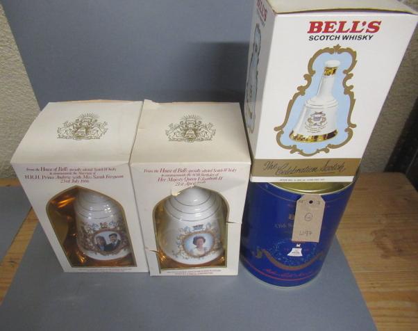Four Bells Whisky decanters Image